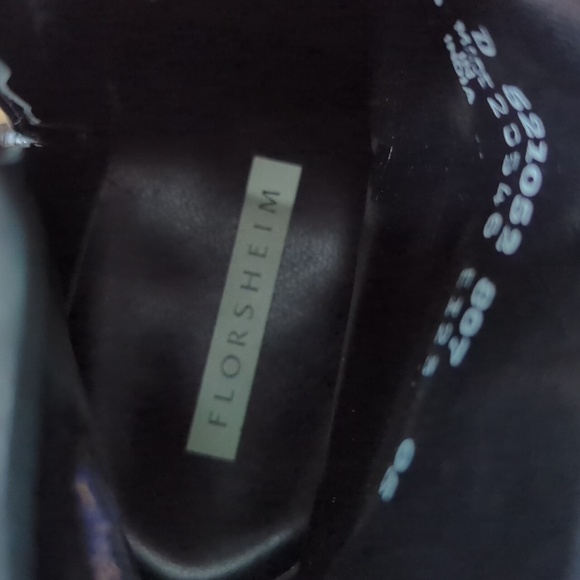 Florsheim Black Essex Ankle Boots 11D - Picture 8 of 8